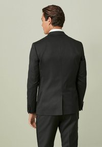 Next REGULAR FIT WOOL BLEND SHINY TUXEDO - Anzugsakko - black