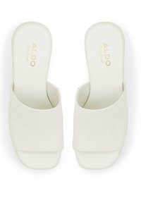 ALDO 68727 - Pantofle na podpatku - white