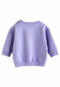 Next SET - Mikina - purple flower baby