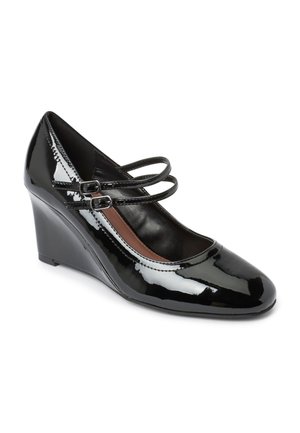 Next FOREVER COMFORTÂ® MARY JANE WEDGE SHOES - Zeppe - black