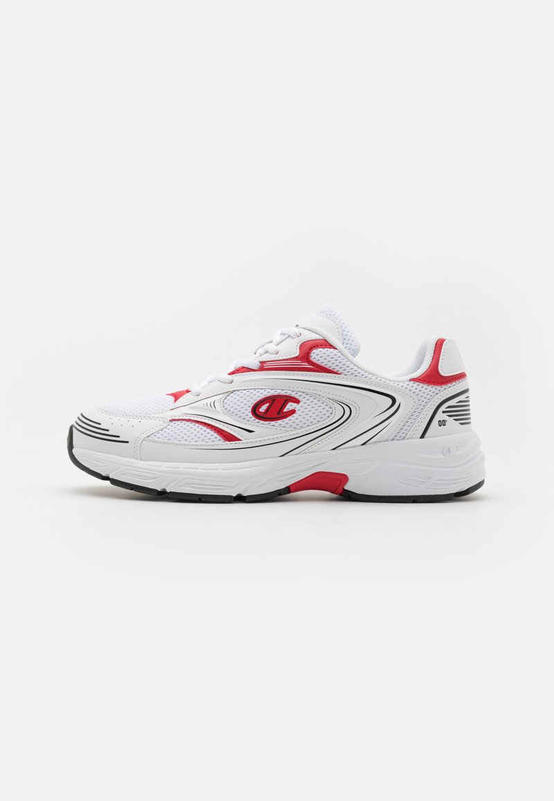 Champion RUN 00 LOW CUT SHOE UNISEX - Edzőcipő - white/red/new black