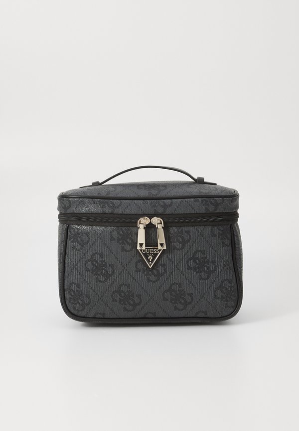 BERTA TOILETRY TRAIN CASE - Wash bag - coal