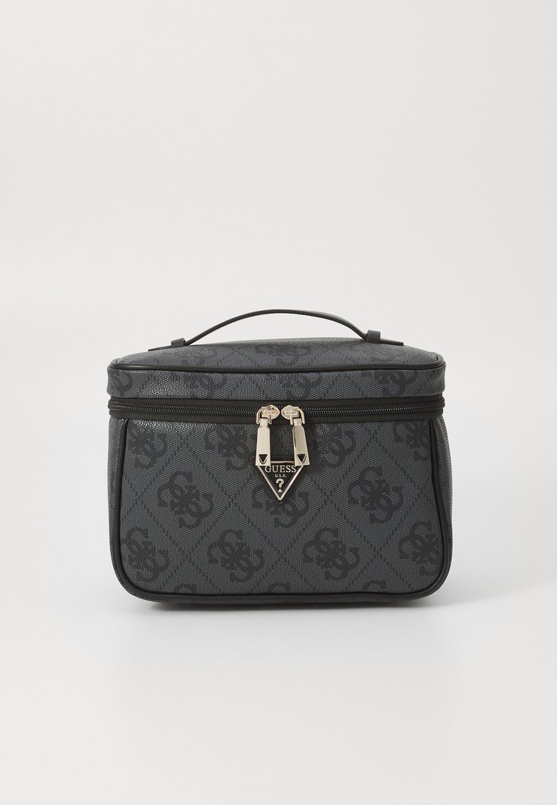Guess BERTA TOILETRY TRAIN CASE - Trousse de toilette - coal/gris foncé ...