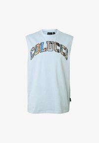 Sélectionné, light blue aop multi