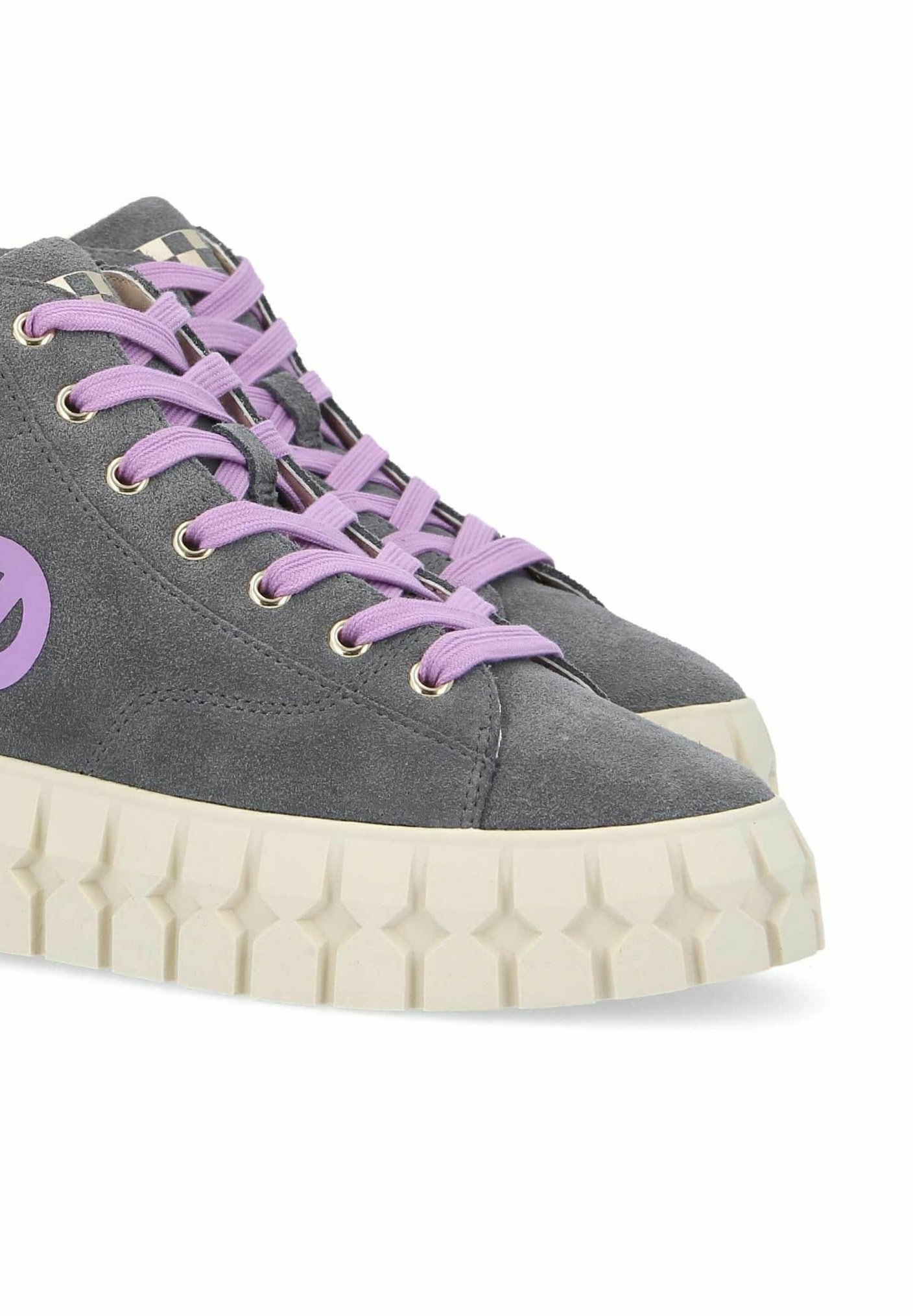 No Name Sneakersy wysokie/szary - (Pre-owned) - Zalando.pl