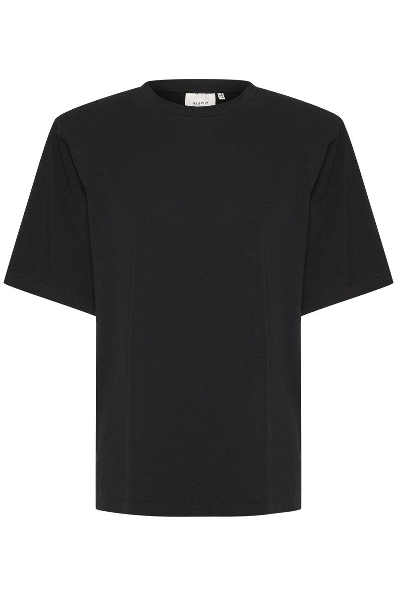 Gestuz T-shirt basic zwart Gestuz T-shirt basic zwart
