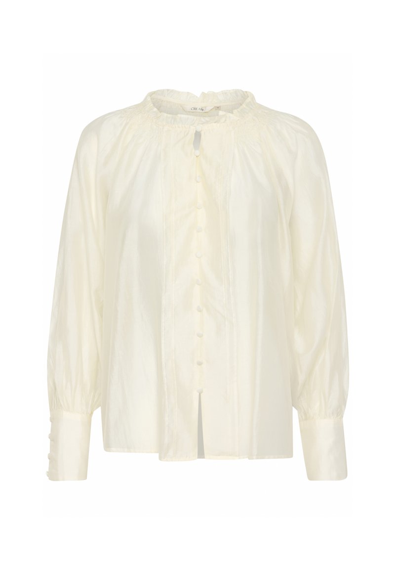 Cream Blouse wit