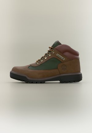 Timberland, FIELD BOOT MID LACE UP WATERPROOF HIKING BOOT - Snørestøvletter - dark brown