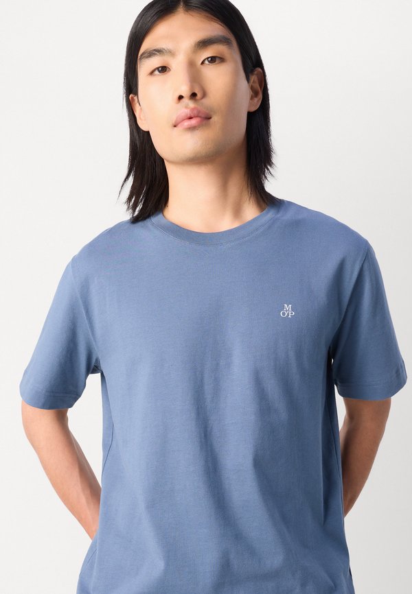 SHORT SLEEVE LOGO PRINT CREWNECK - Basic T-shirt - storm4