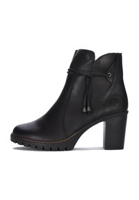 Rieker Botines con cordones - black