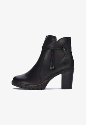 Rieker Stivaletti stringati - black
