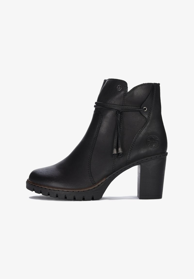 Rieker - Botki sznurowane