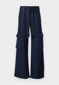 PALAZZO STORMY - Wide Leg - dark blue