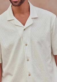 Next TEXTURED SHORT SLEEVE - Majica - white