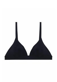 Trojúhelníková podprsenka - black plain