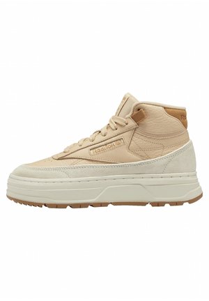 Höga sneakers - beige