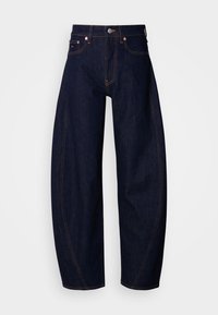 TWISTED BARREL LEG  - Jean large - denim dark