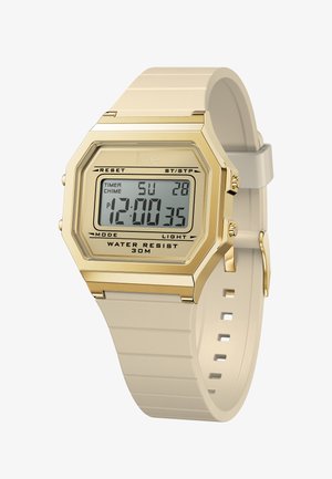 RETRO - Digitaal horloge - almond skin