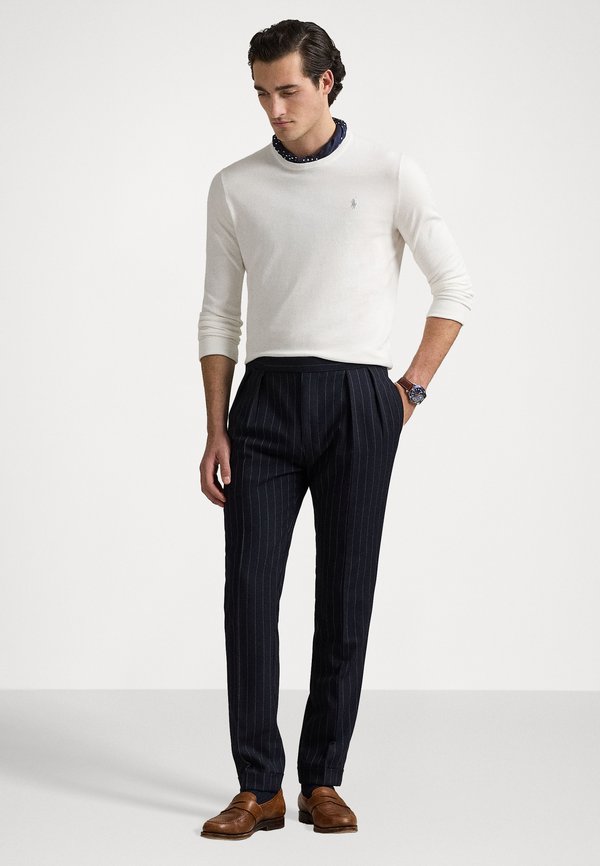 SLIM FIT TEXTURED COTTON SWEATER - Jumper3