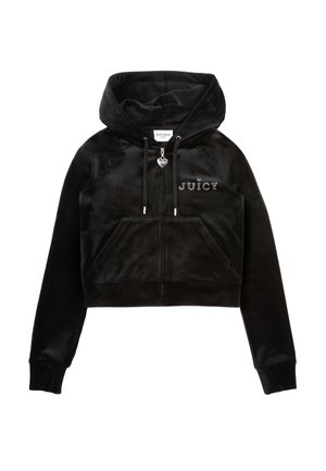 Juicy Couture REGAL MADISON HOODIE - Sweater met rits - black