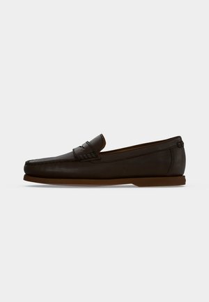 Polo Ralph Lauren, MERTON PENNY - Zapatos sin cordones - dark brown
