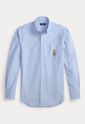 CUSTOM FIT POLO BEAR OXFORD SHIRT - Πουκάμισο - blue