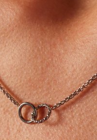 Lucardi COIN - Ketting - silver-coloured