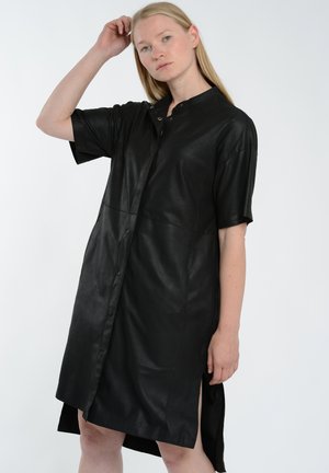 Skjortekjole - black