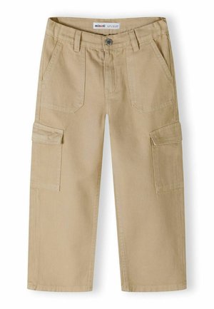 WIDE - Pantaloni cargo - beige