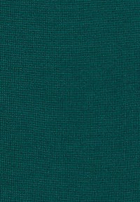 Tissu tissé teal, présentant une surface texturée avec un tissage serré. Sa couleur riche et sa finition lisse en font un matériau polyvalent pour diverses applications.