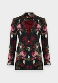 BREANN LONG FIT  - Blazer - black/multi-coloured