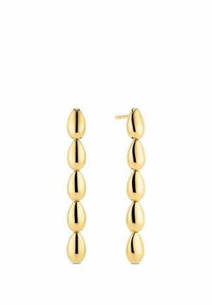 GOCCIA PIANURA GRANDE - Øreringe - gold-coloured