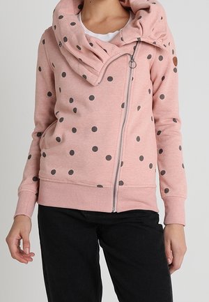Sudadera con cremallera - light pink