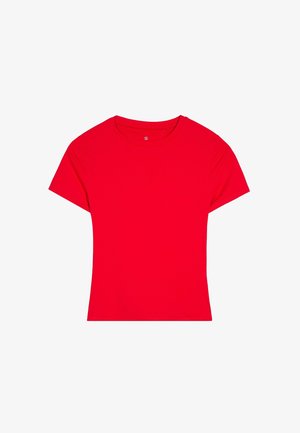 Bershka, (ACTIVE) TECHNICAL T-SHIRT - T-shirt basic - red