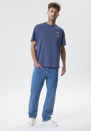 TWO SOON, Straight fit Loose - Jeans straight leg - medium blue denim