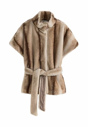 TIE WAISTED - Weste - camel