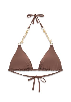 Guess, KETTEN-DREIECK-BIKINI-OBERTEIL - Haut de bikini - braun