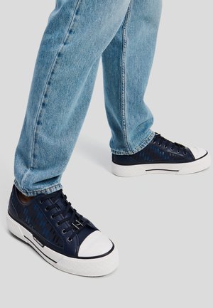 KAMPUS MAX DUALTONE - Sneakers basse - navy synth textile w blue