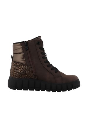 TOM TAILOR, WINTER BOOTS - Botas para la nieve - mokka