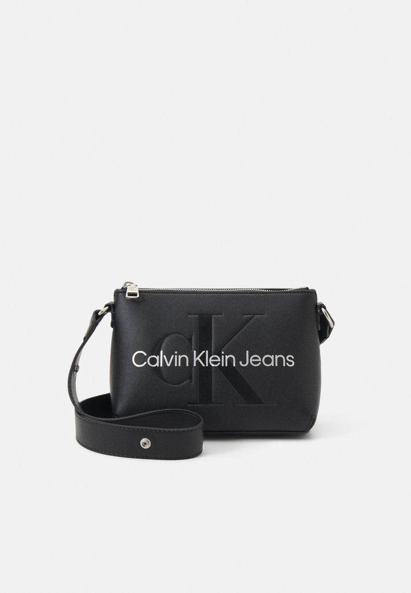 Calvin Klein Jeans SCULPTED CAMERA POUCH MONO Umhängetasche black