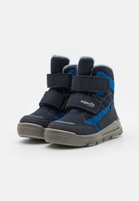 Superfit MARS - Snowboots  - blau/hellgrau