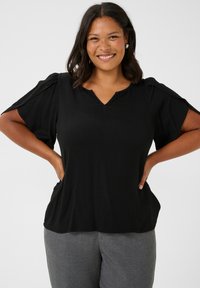 Kaffe Curve MINNA - Bluse - black deep