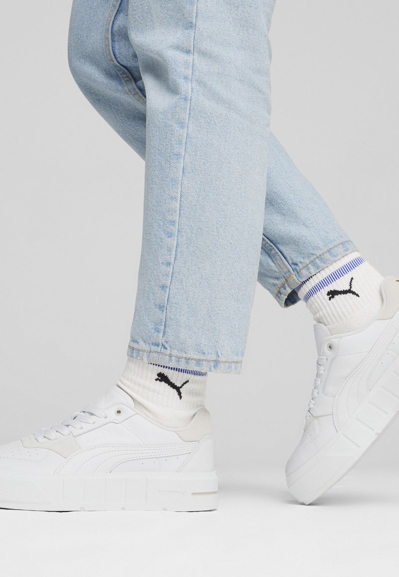 Puma CALI COURT MATCH - Tenisky - white rosebay