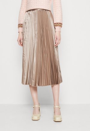 Jupe trapèze - beige