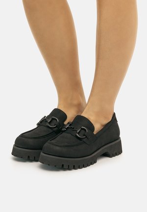 PLANOS - Mocassins - black