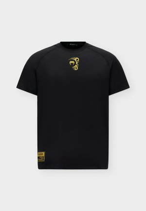 Venum, VENUM X MIKE TYSON  - Тениска с щампа - black/gold-coloured