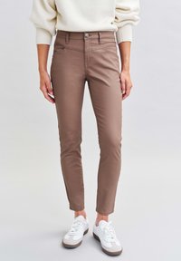 OPUS EVITA REMIX - Slim fit jeans - cocoa