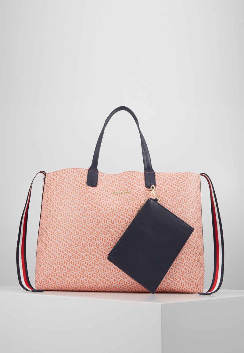 Tommy Hilfiger ICONIC TOTE MONOGRAM Tote bag orange Zalando.co.uk