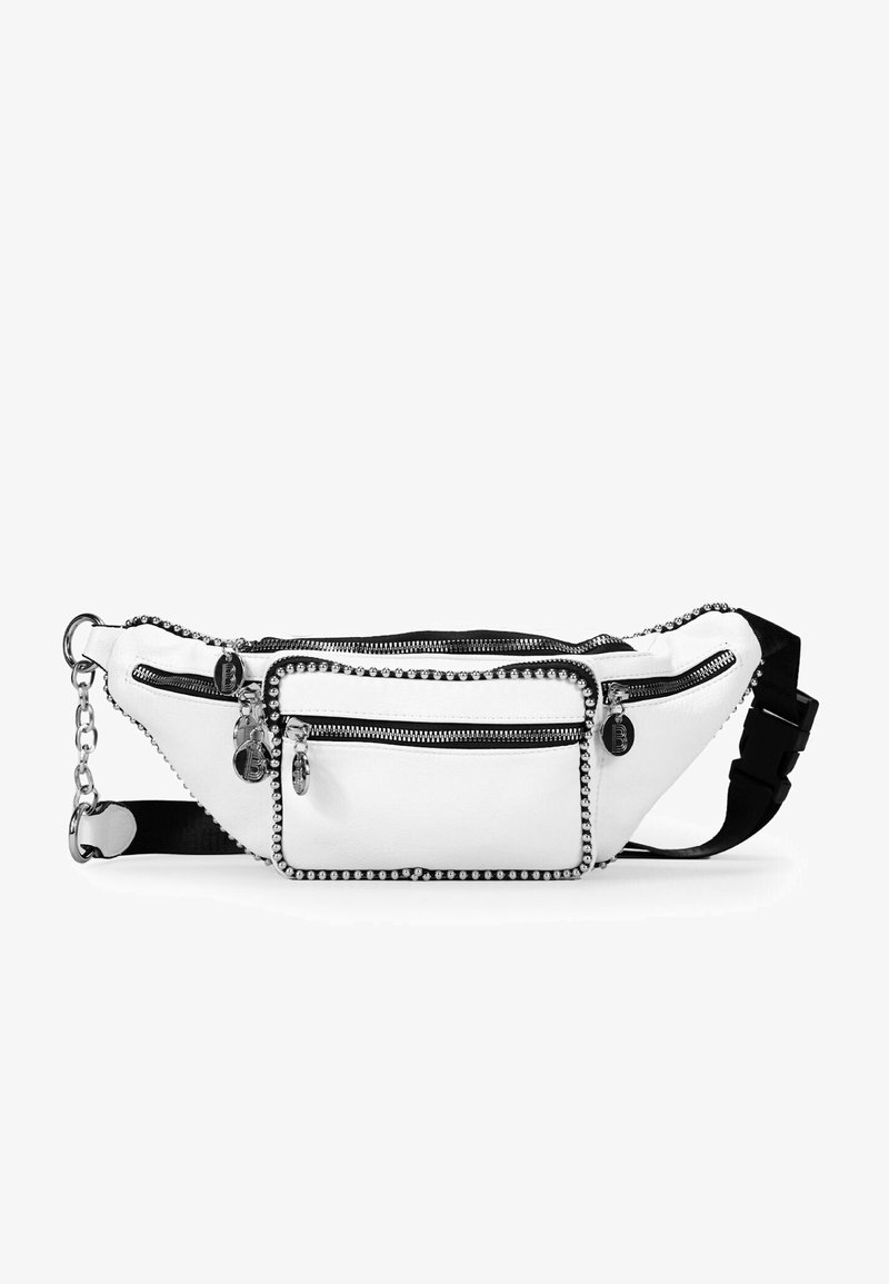 Bosanova CON TACHAS Y CADENA - Bum bag - blanco