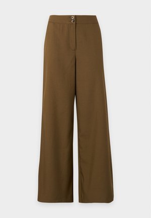 JDY, JDYDORA WIDE PANT - Pantalon classique - dark olive